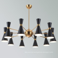 Modern Industrial Nordic Art Decor Indoor Metal Chandelier LED Pendant Lamp